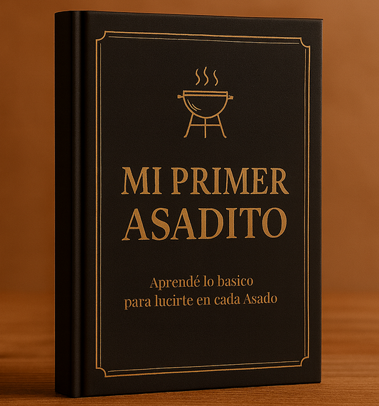 “Mi Primer Asadito – Guía práctica para debutar en la parrilla”+ 5 bonus
